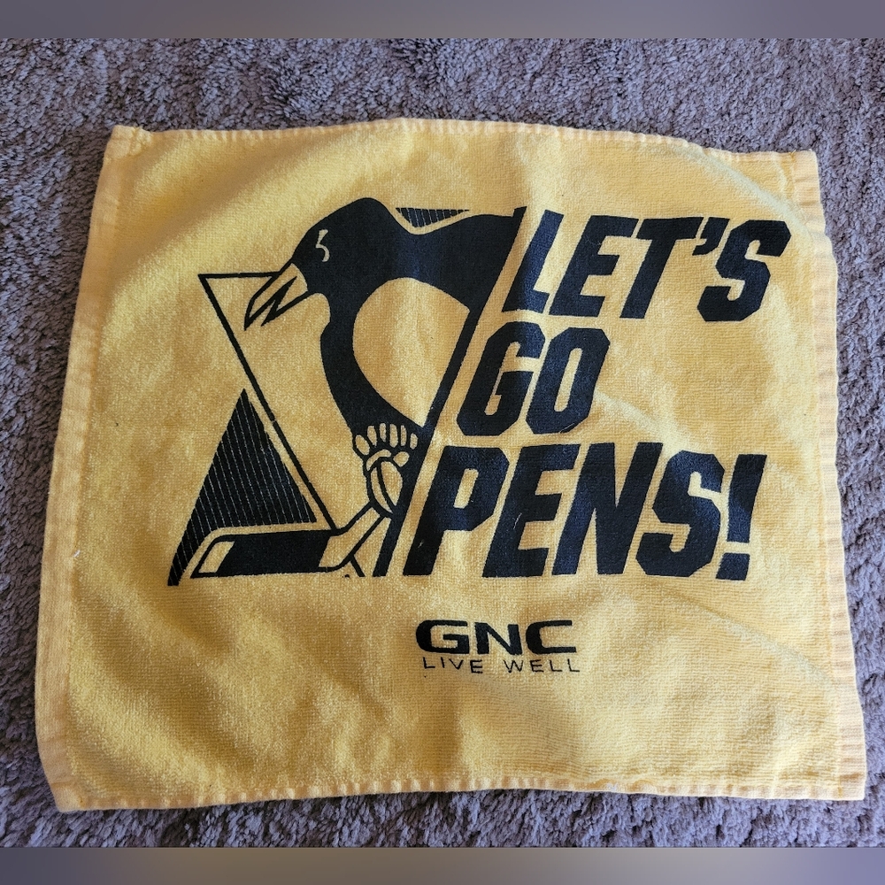 Pittsburgh Penguins NHL Let's Go Pens Rally Towel